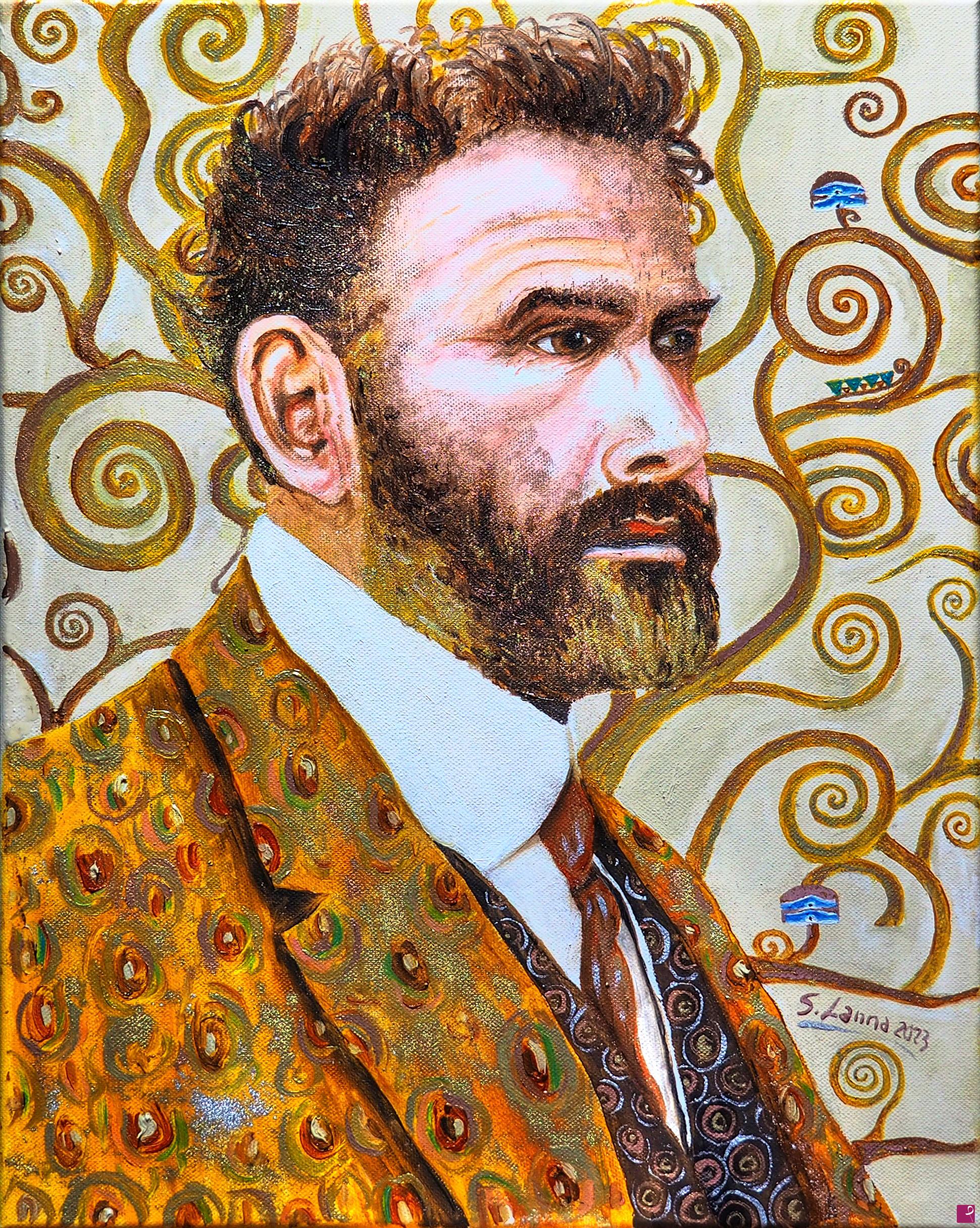 quadri in vendita online - Klimt portrait