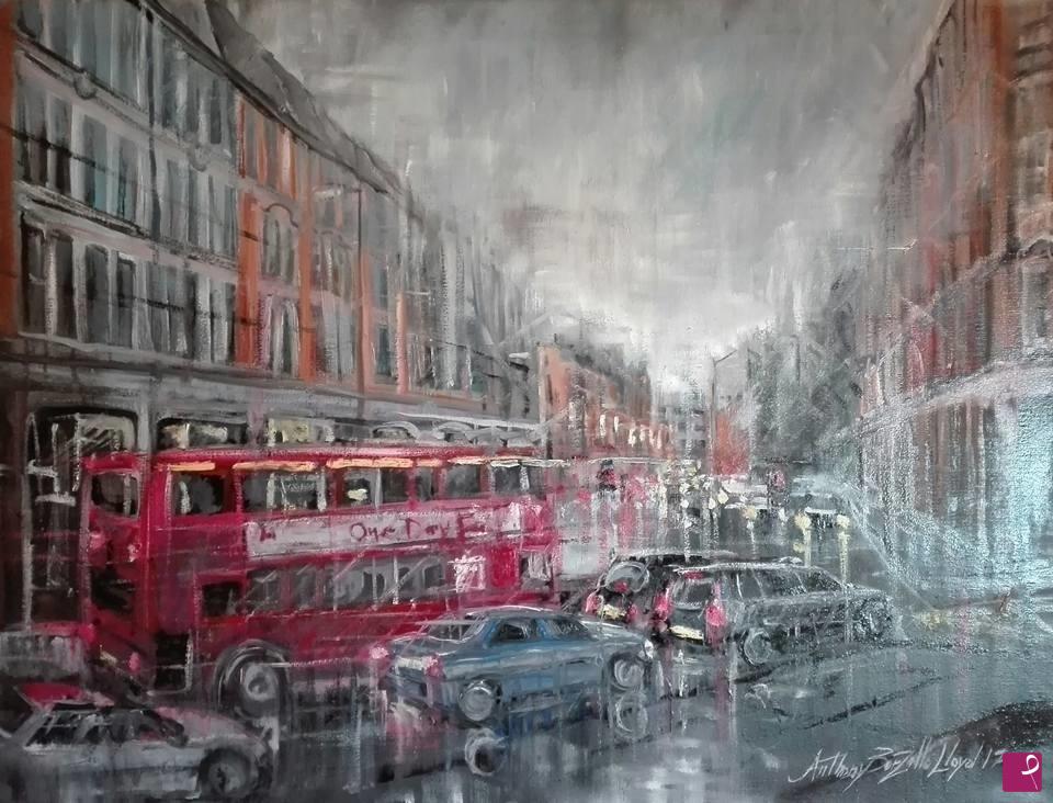 quadri in vendita online - Knightsbridge Road, London