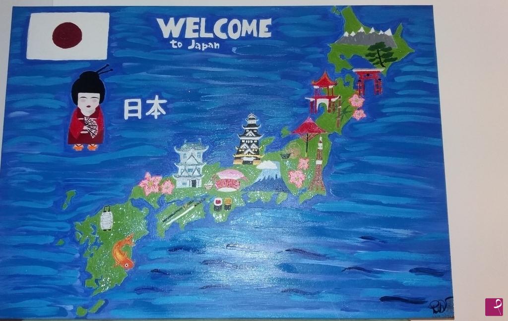 quadri in vendita online - Kokeshi