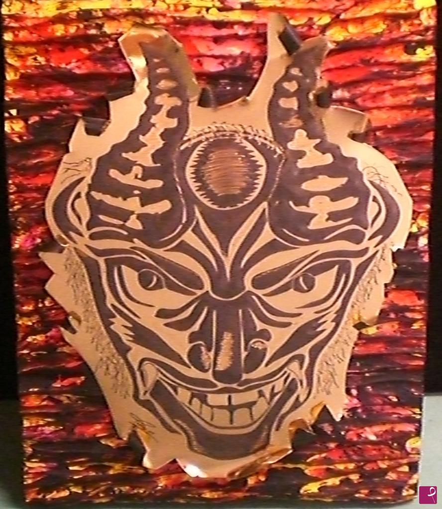 quadri in vendita online - Krampus