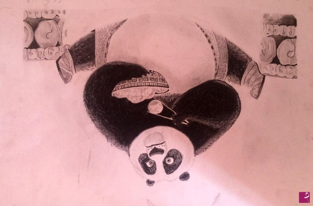 quadri in vendita online - Kung fu Panda