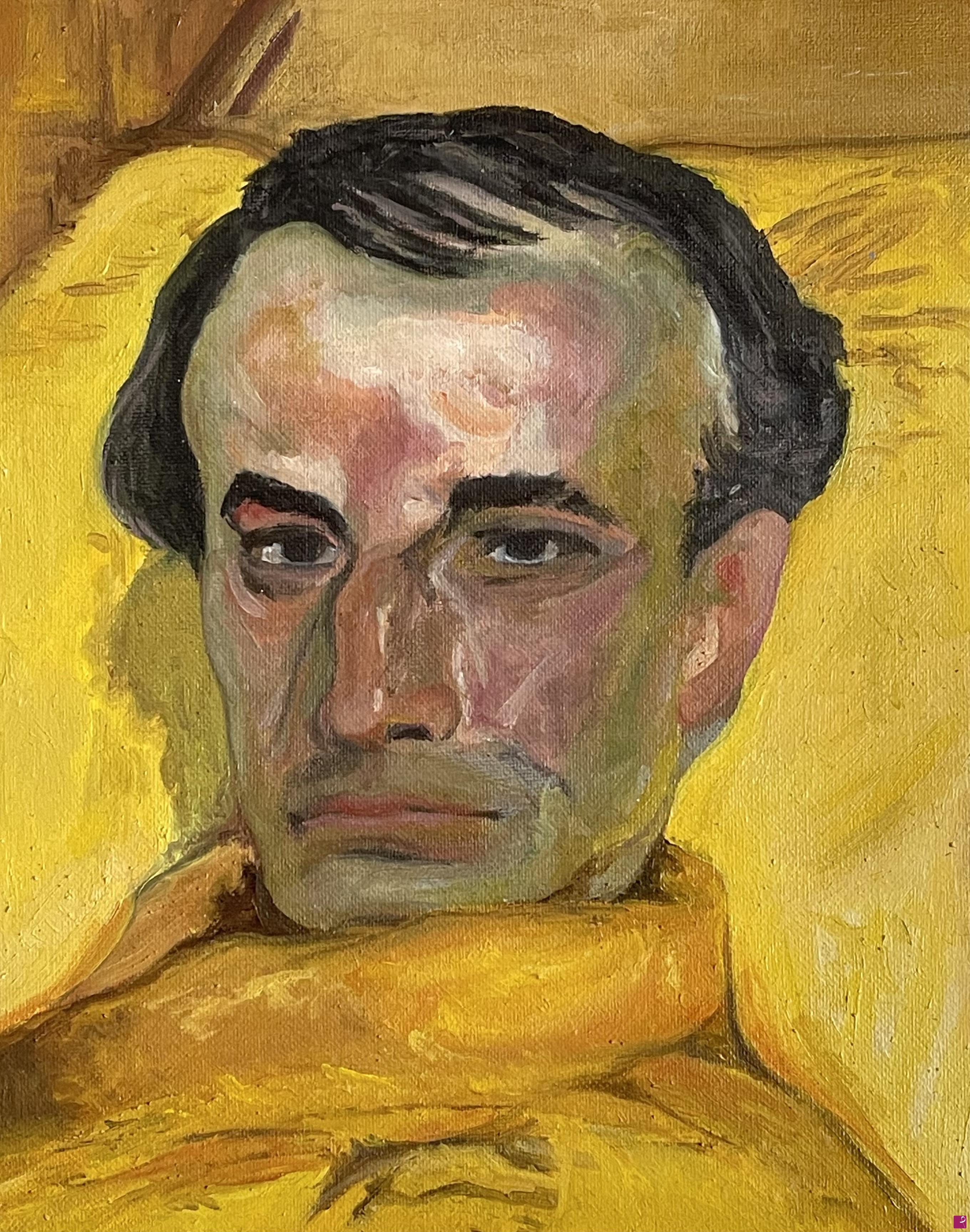 quadri in vendita online - Kupka in yellow 