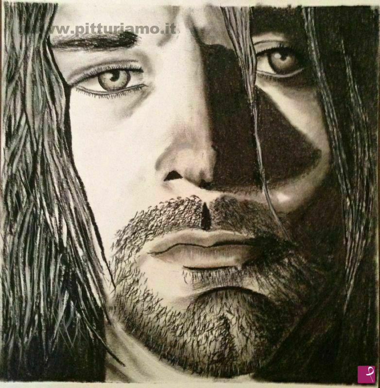quadri in vendita online - Kurt Cobain
