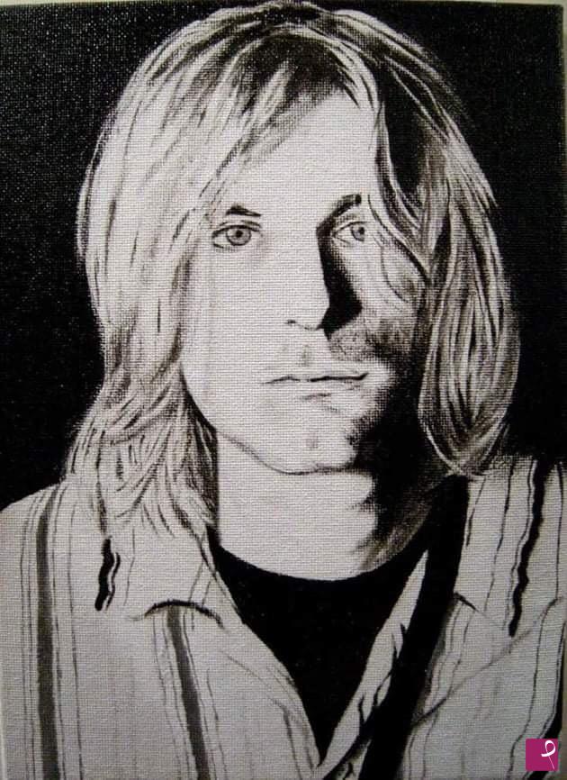 quadri in vendita online - Kurt Cobain