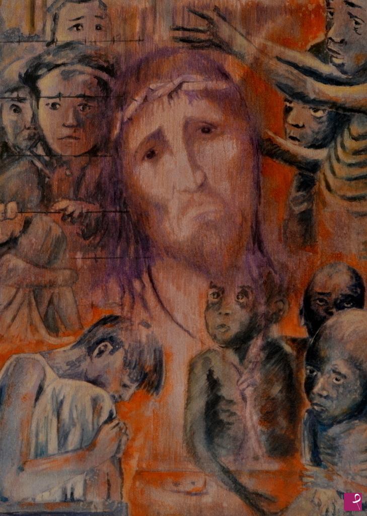 quadri in vendita online - Kyrie Eleison 1° Class. Concorso Naz. Brindisi