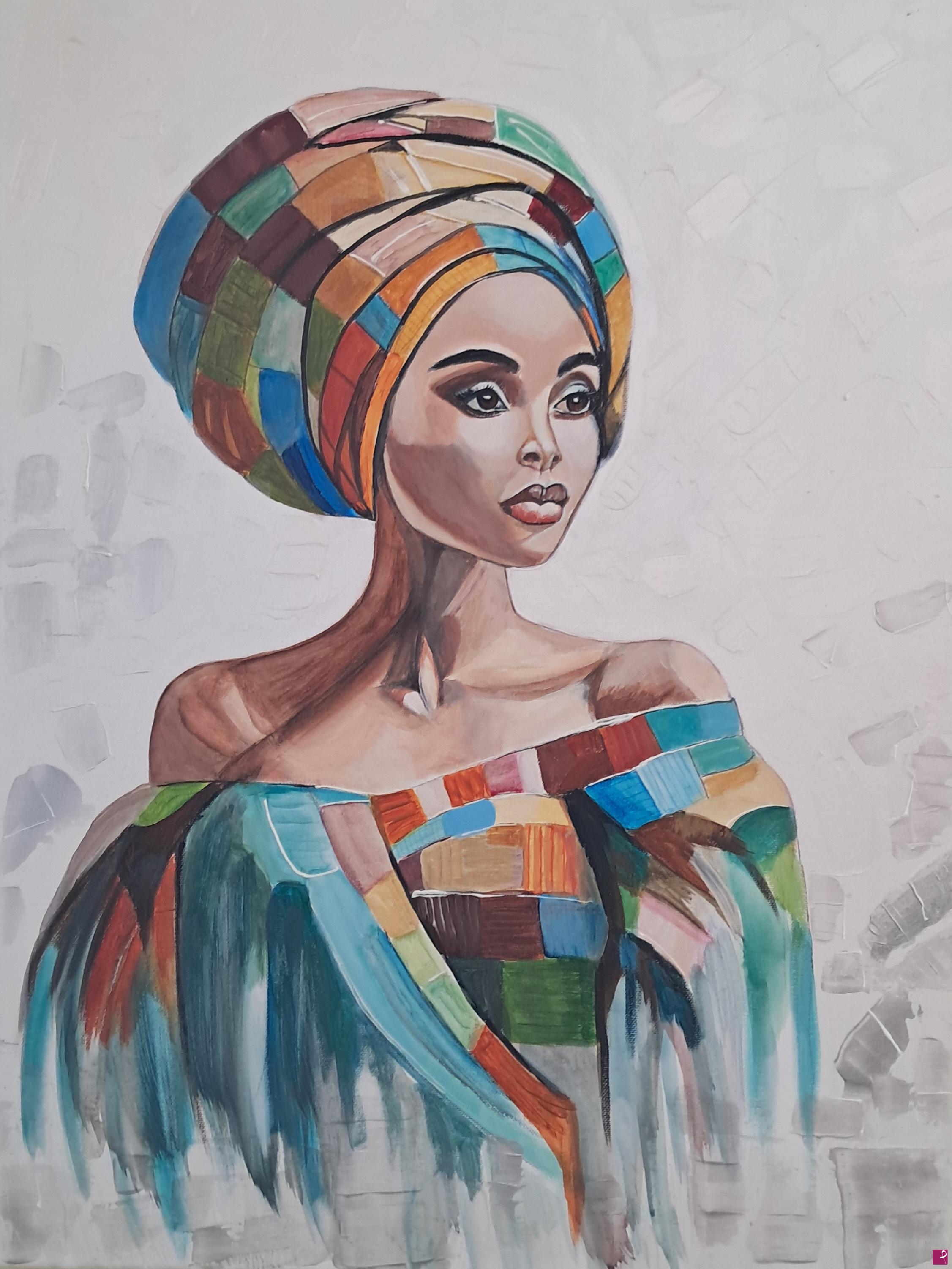 quadri in vendita online - L Africa a colori 