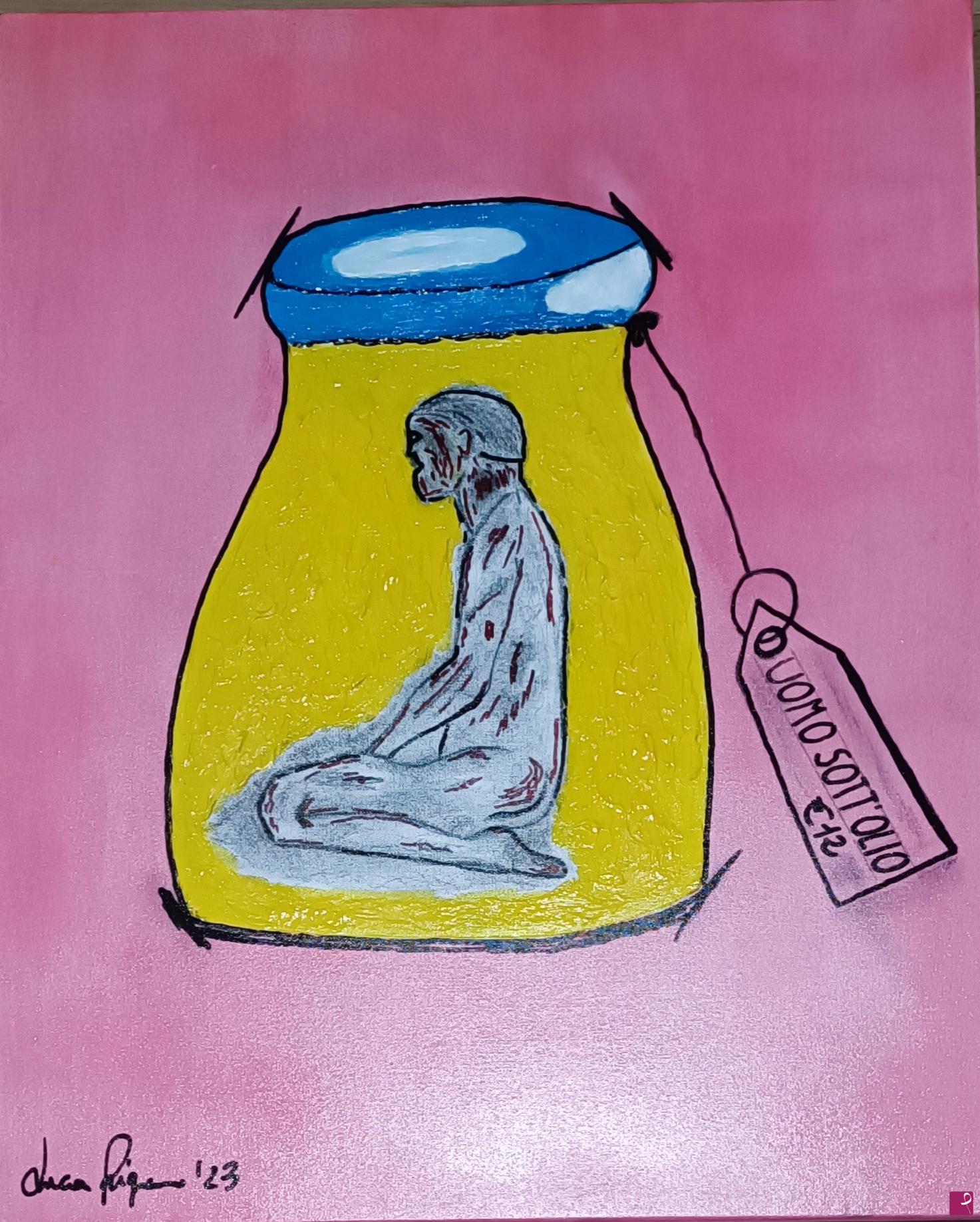 quadri in vendita online - L' UOMO SOTT'OLIO