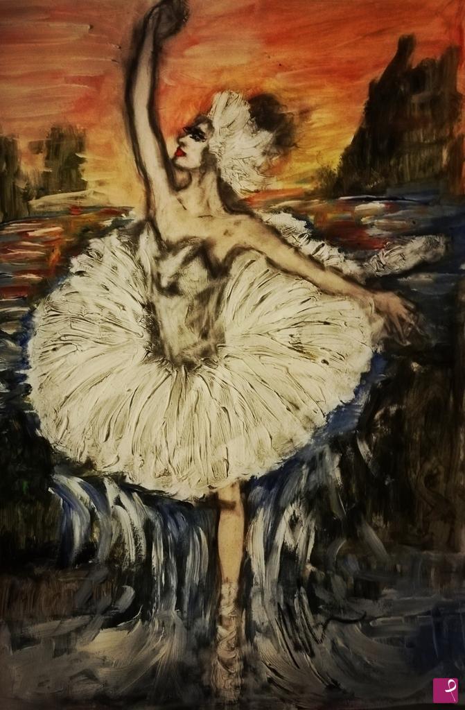 quadri in vendita online - La ballerina 