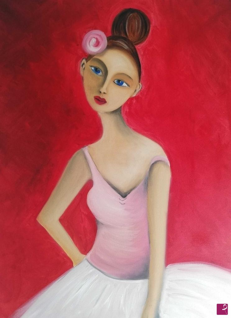 quadri in vendita online - la ballerina