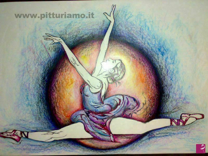 quadri in vendita online - La ballerina