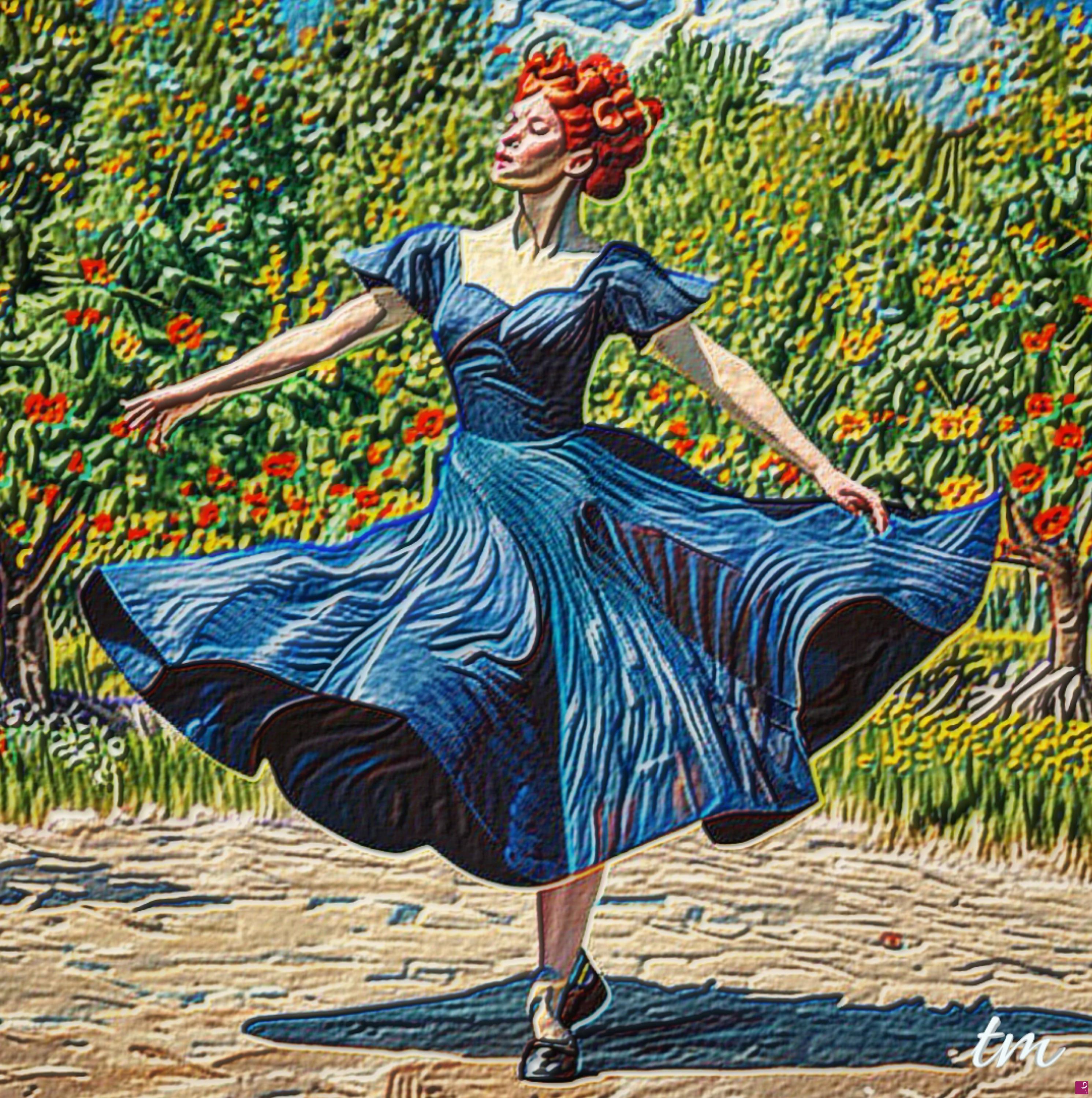 quadri in vendita online - La ballerina 