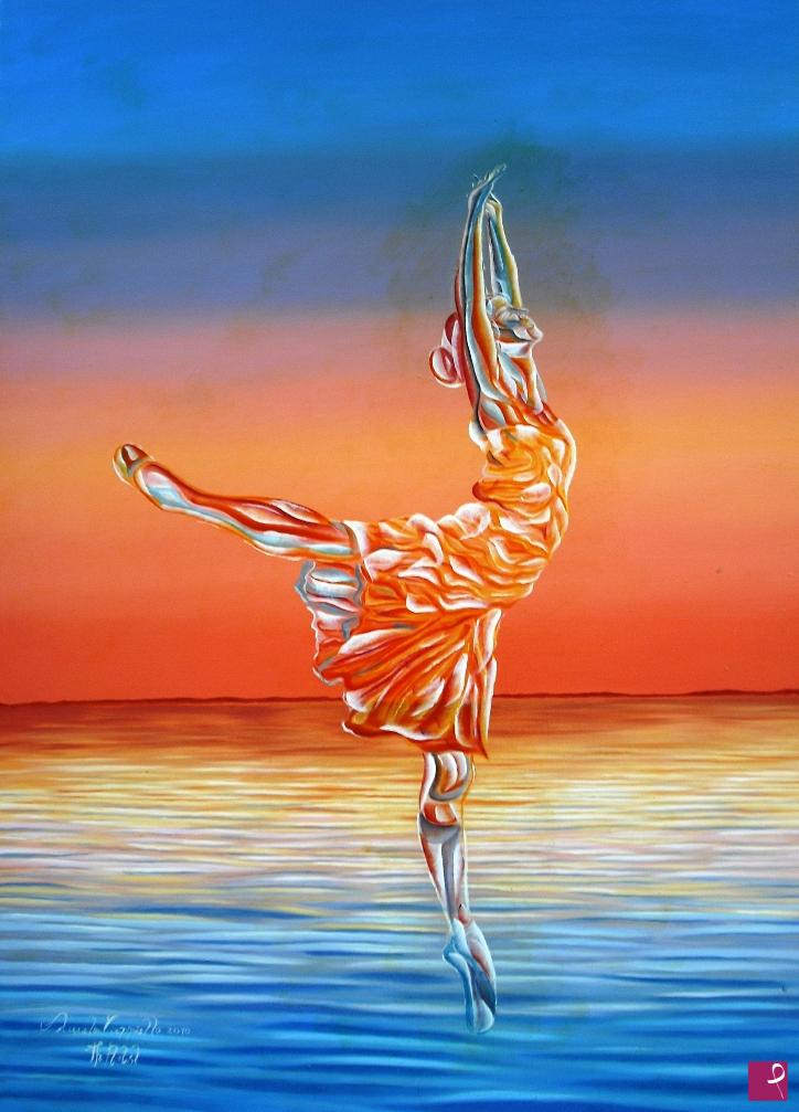 quadri in vendita online - La ballerina