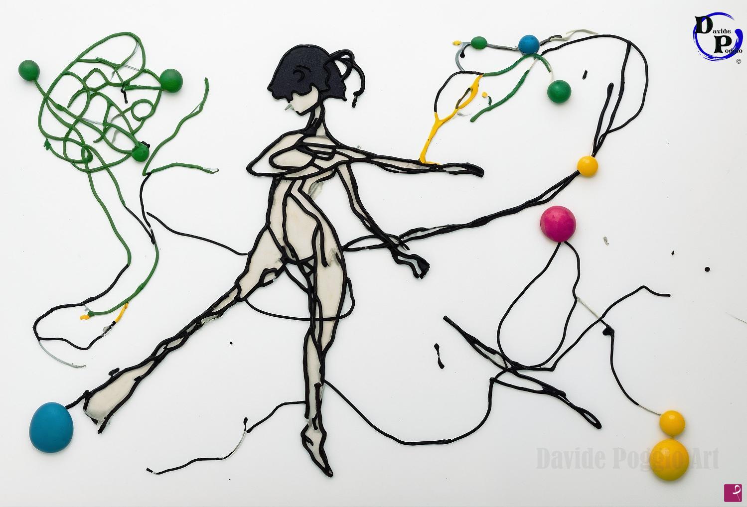 quadri in vendita online - La ballerina