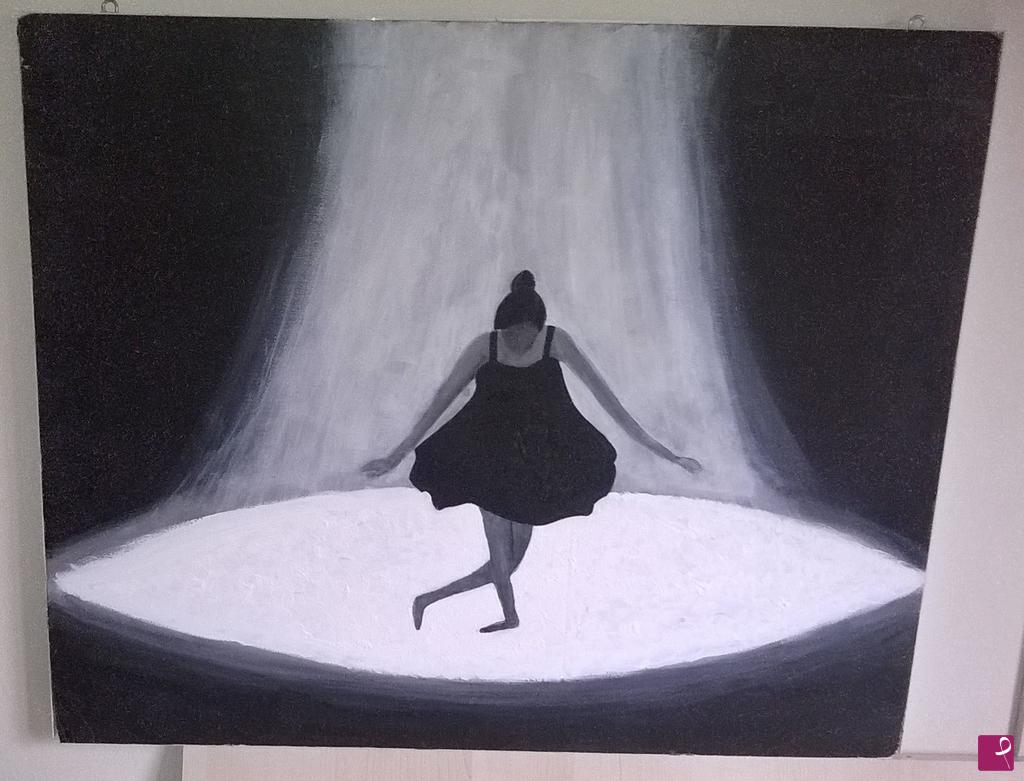 quadri in vendita online - La ballerina.