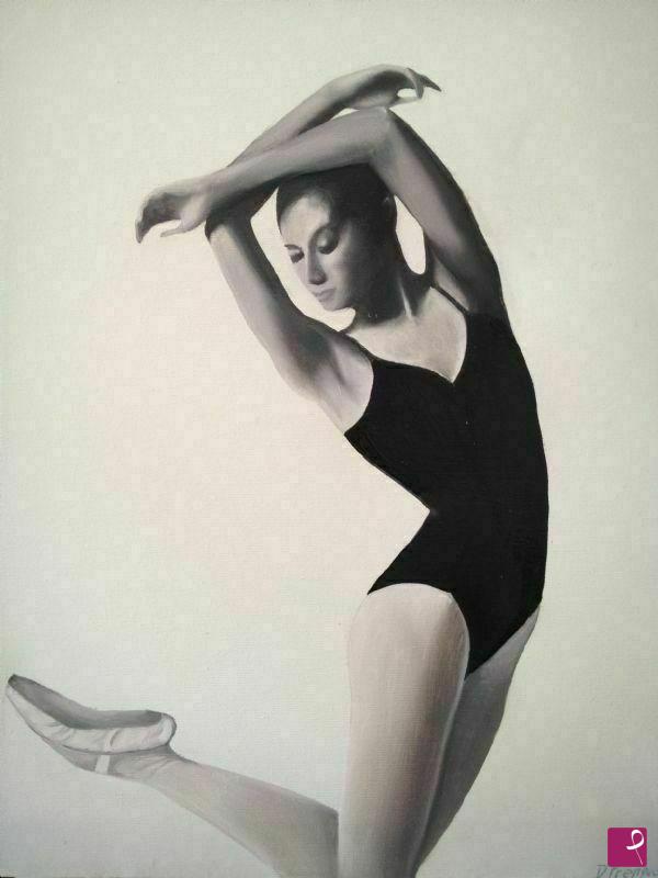 quadri in vendita online - La ballerina