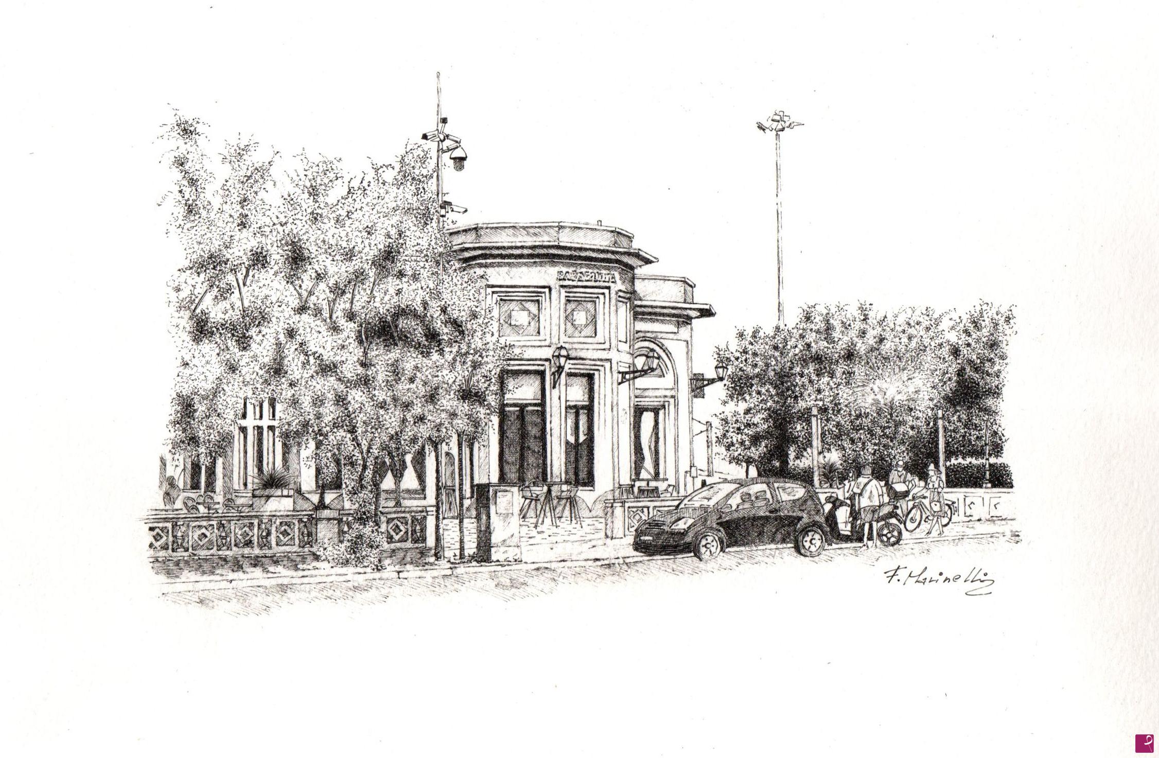 quadri in vendita online - "La baracchina" bar