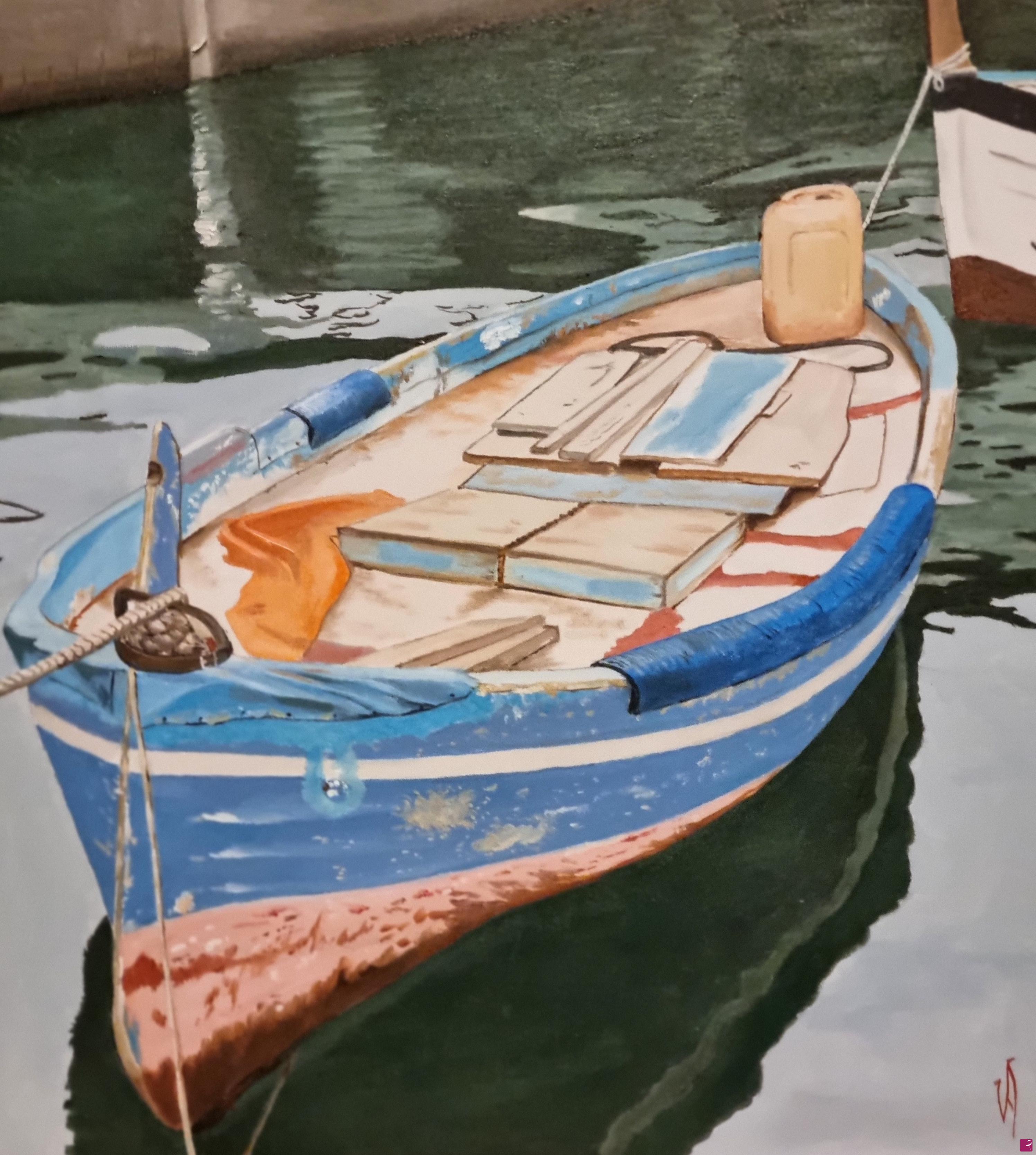 quadri in vendita online - La barca 