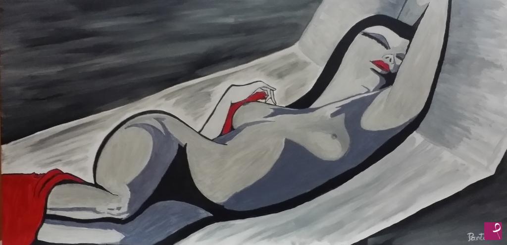 quadri in vendita online - La bela rafaela (Tamara De Lempicka)
