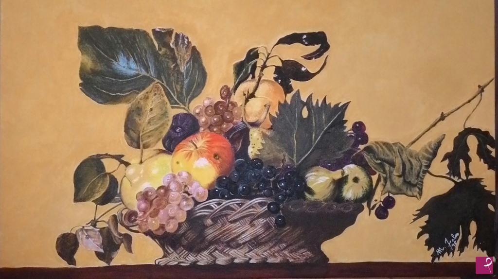 quadri in vendita online - La canestra di frutta 