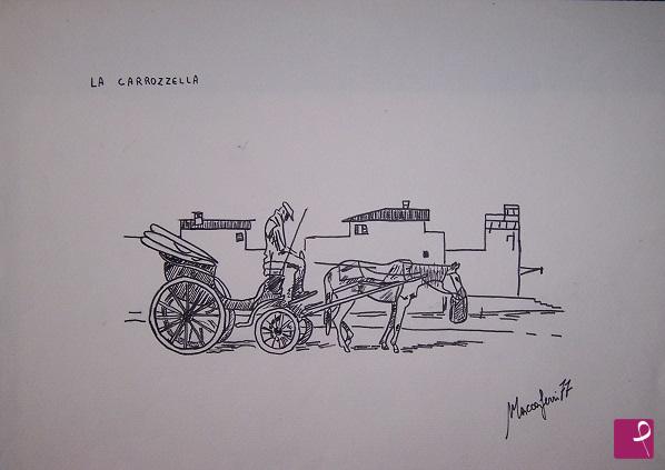 quadri in vendita online - La carrozzella