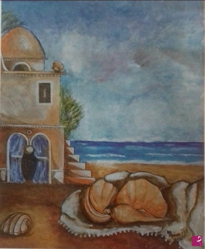 quadri in vendita online - La casa del mare 