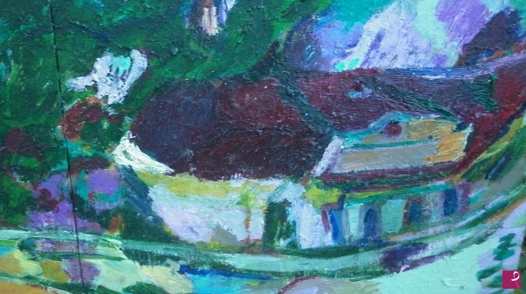 quadri in vendita online - La casa nel bosco