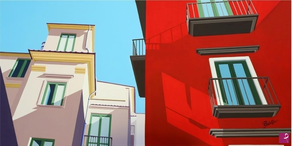 quadri in vendita online - La casa rossa