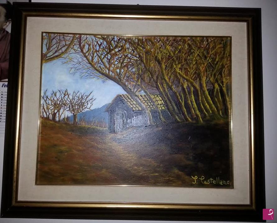 quadri in vendita online - La casa sotto gli alberi