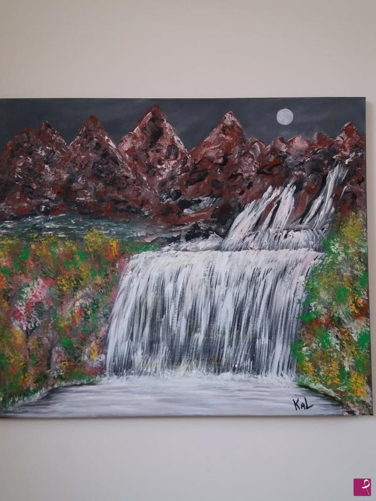 quadri in vendita online - La cascata