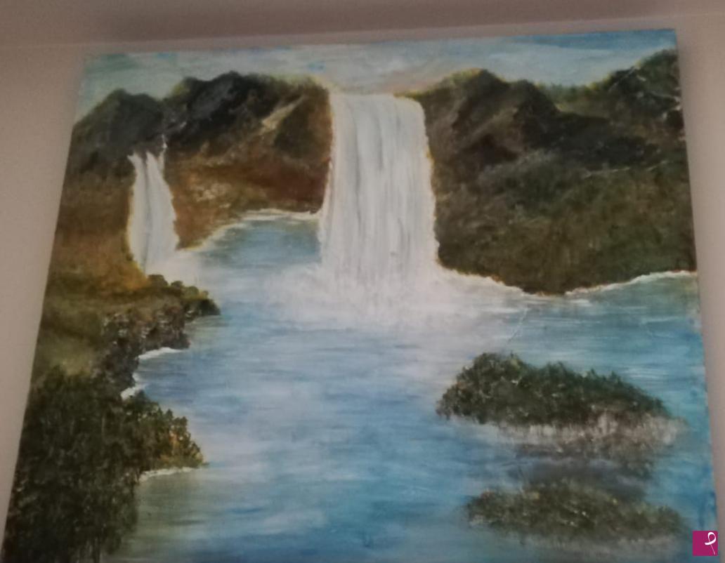 quadri in vendita online - la cascata infinita