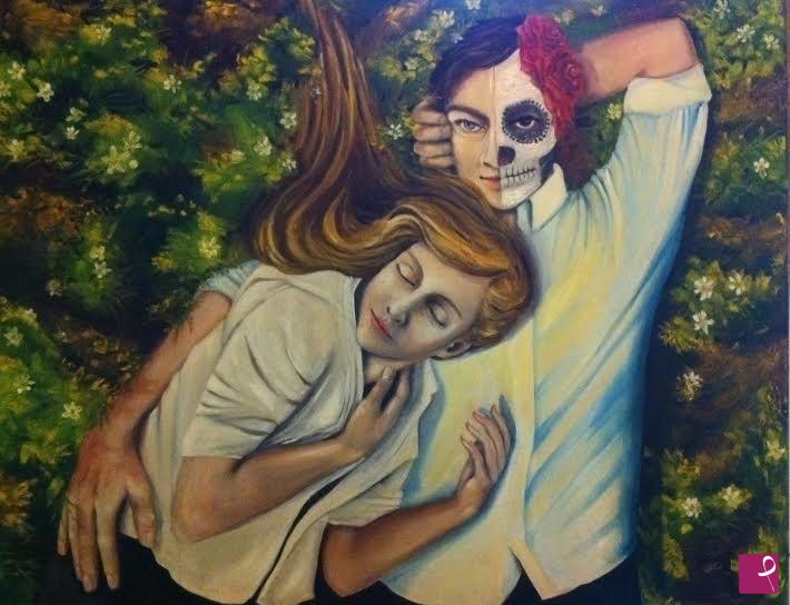 quadri in vendita online - "LA CATRINA "  2016