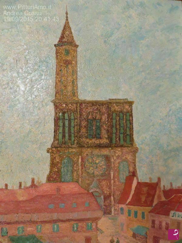 quadri in vendita online - La Cattedrale di Strasburgo