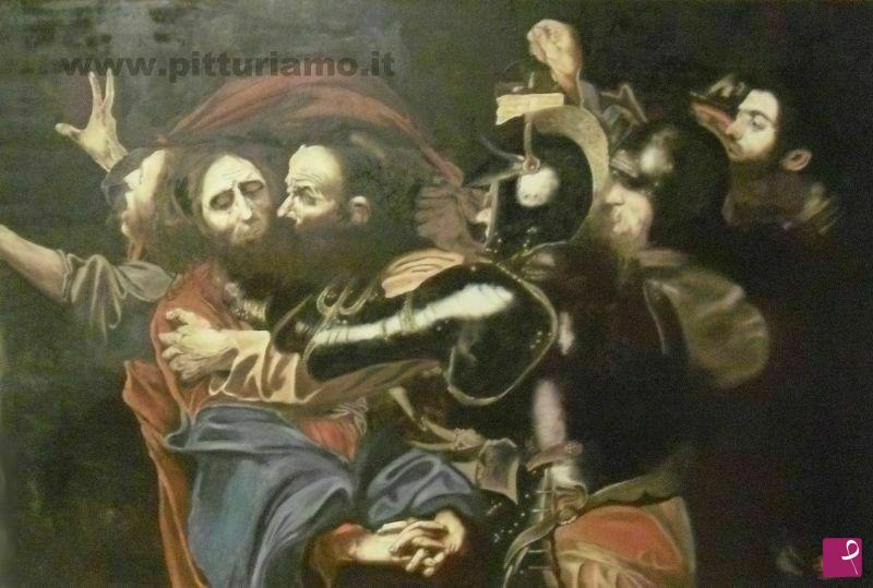 quadri in vendita online - La cattura di Cristo