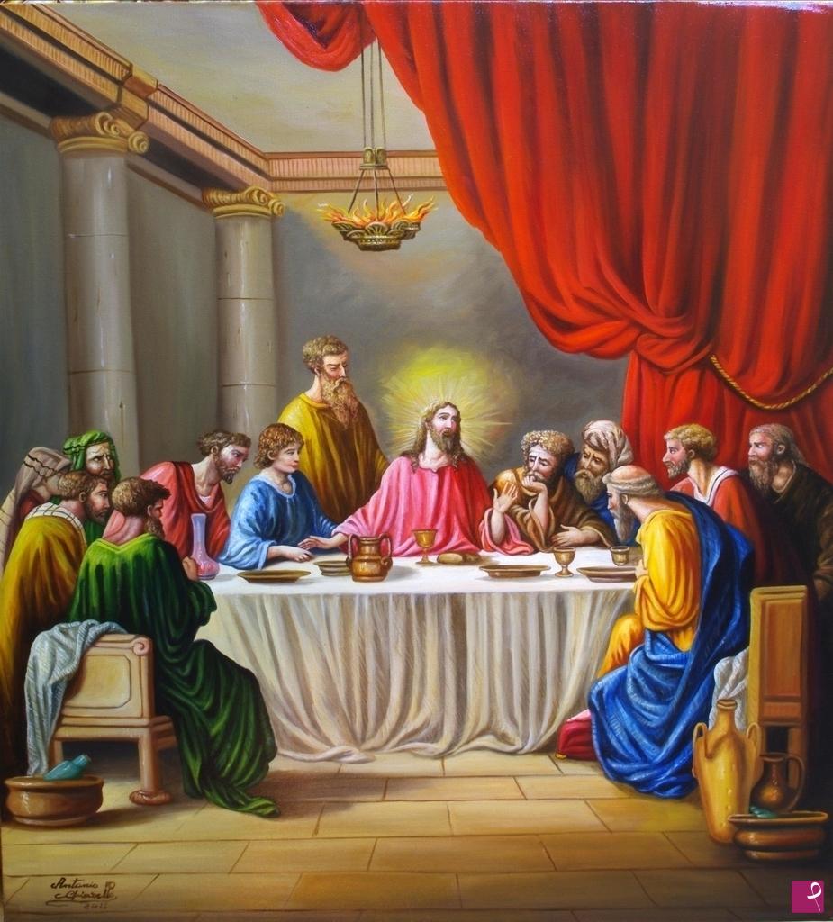 quadri in vendita online - la cena