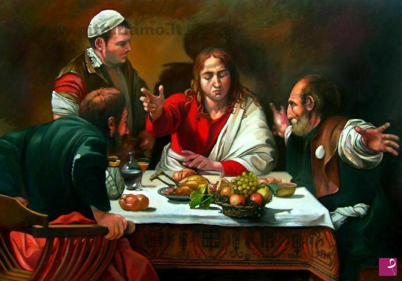 quadri in vendita online - La Cena in Emmaus