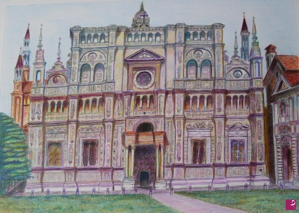 quadri in vendita online - La Certosa di Pavia