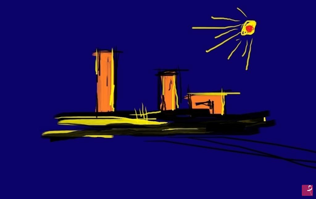 quadri in vendita online - La città perduta