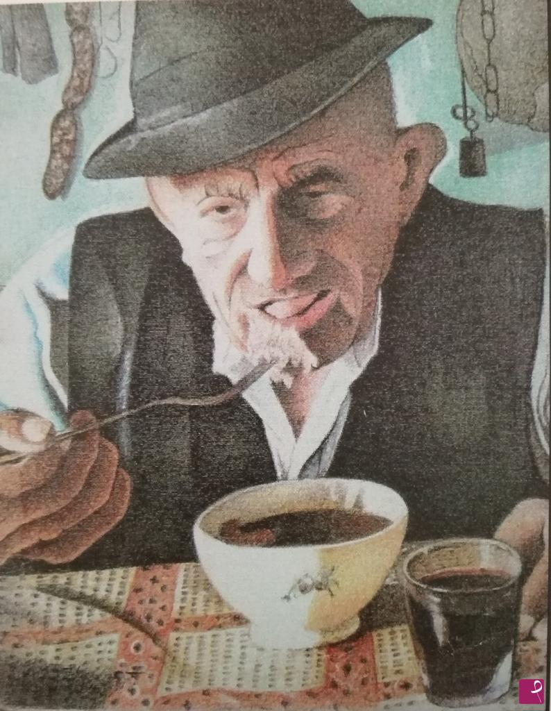 quadri in vendita online - La colazione del contadino 
