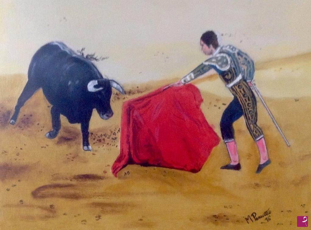 quadri in vendita online - La corrida 