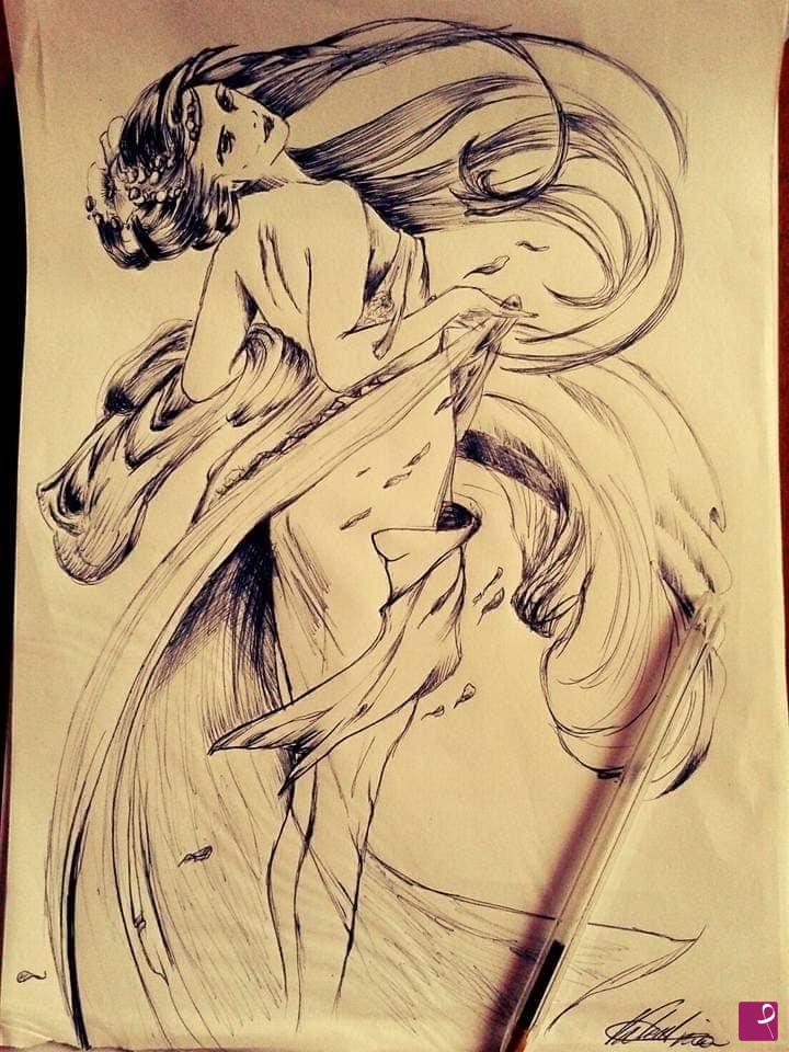 quadri in vendita online - La Danza. A. Mucha