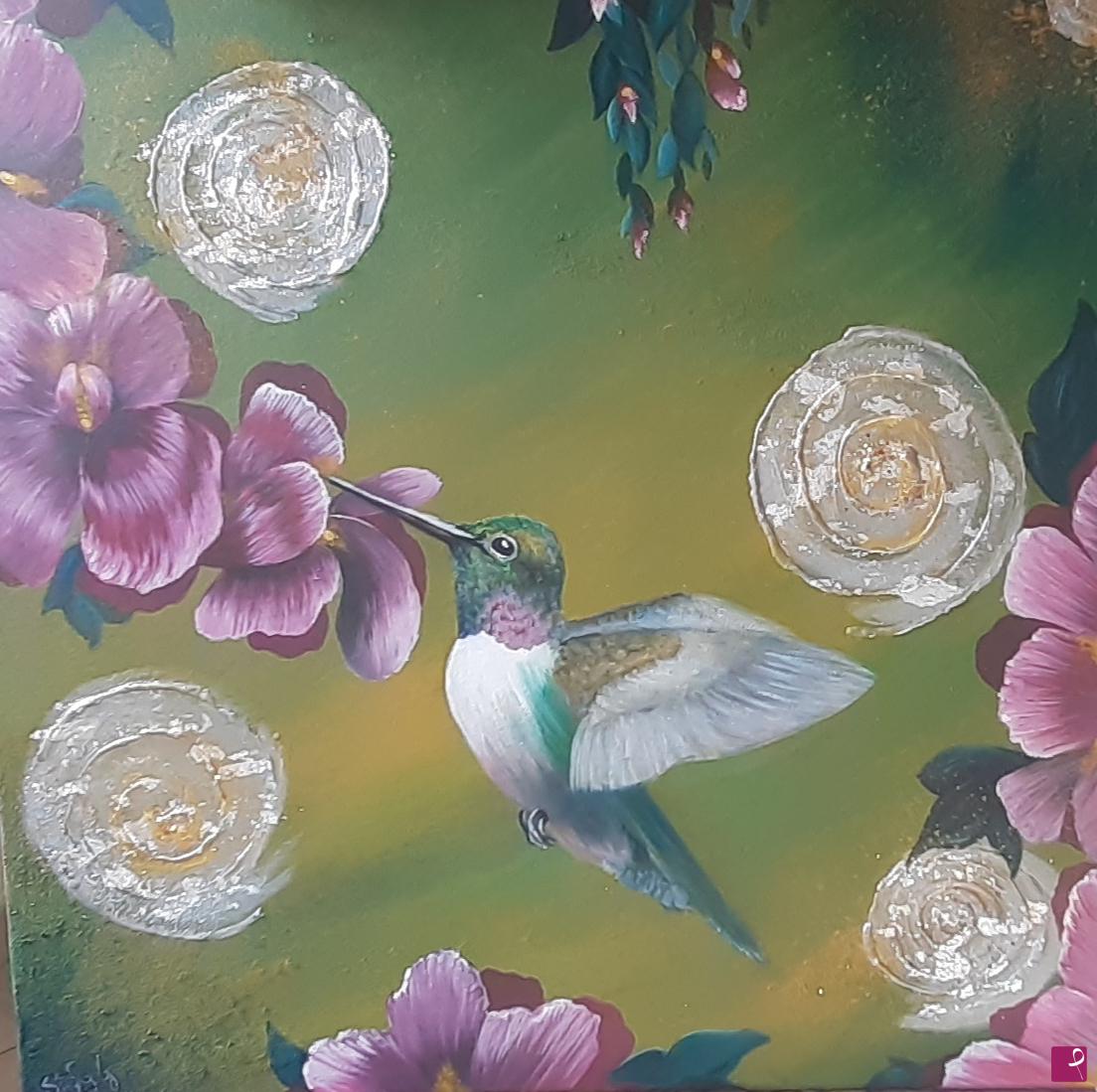 quadri in vendita online - La Danza del Colibrì