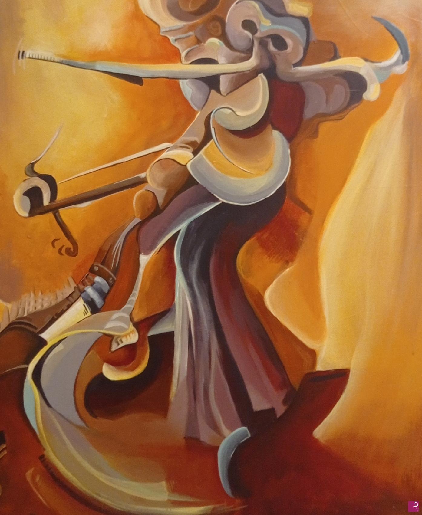 quadri in vendita online - La danza del violino 