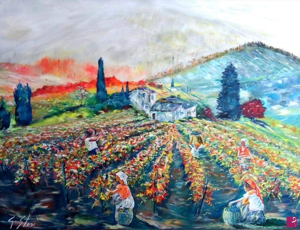 quadri in vendita online - la dolce vendemmia