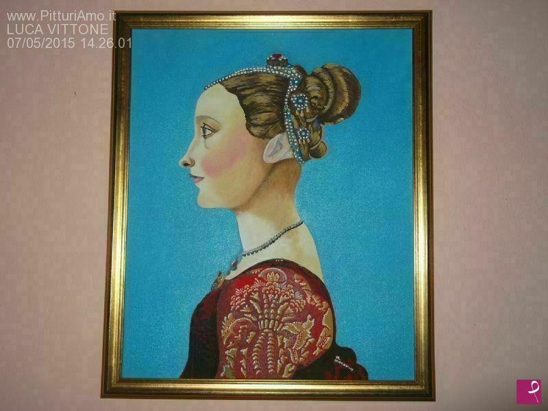 quadri in vendita online - la donna