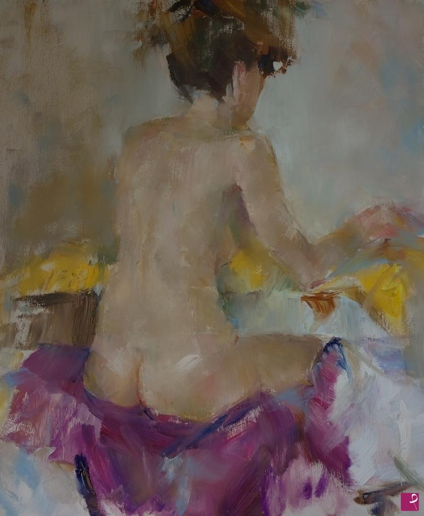 quadri in vendita online - La donna nuda