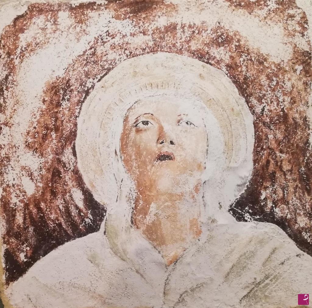 quadri in vendita online - La Drogata -studiando Mantegna