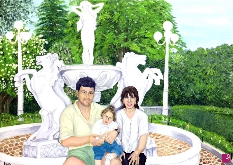 quadri in vendita online - La famiglia