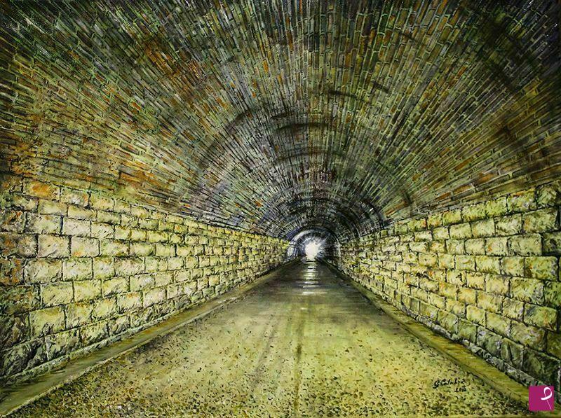 quadri in vendita online - La fine del tunnel
