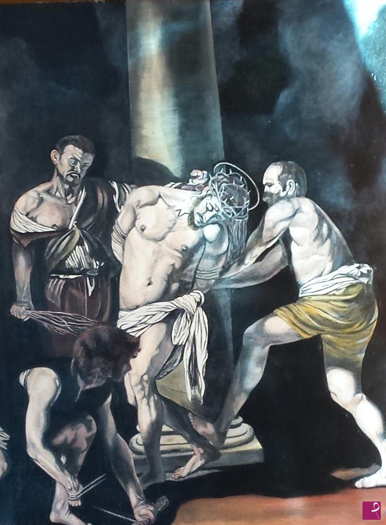 quadri in vendita online - La flagellazione di cristo