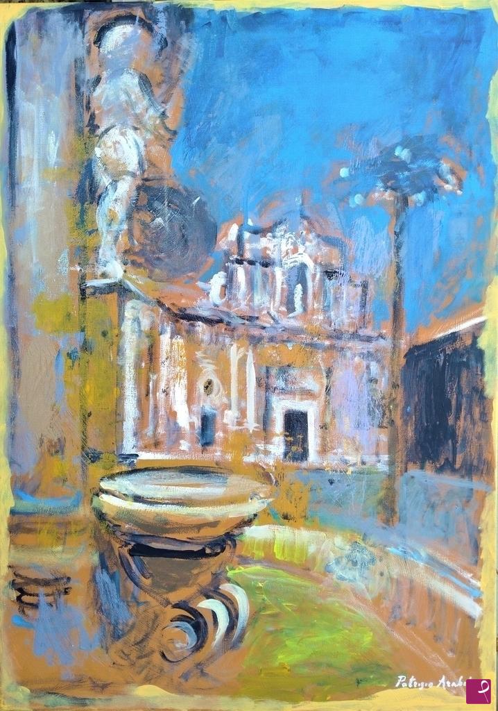 quadri in vendita online - "La fontana dei misteri"